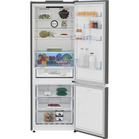 BEKO B3RCNE564HG FRIGORIFERO COMBINATO 70CM TOTAL NO FROST 490LT CLASSE E GRIGIO