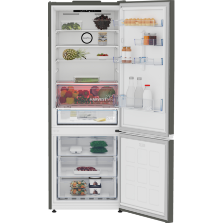 BEKO B3RCNE564HG FRIGORIFERO COMBINATO 70CM TOTAL NO FROST 490LT CLASSE E GRIGIO