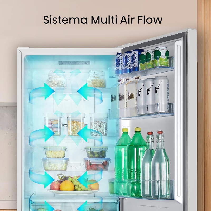 HISENSE RB390N4AWE FRIGORIFERO COMBINATO 304LT...