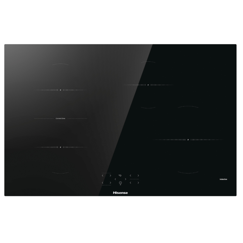 HISENSE HI8421BSC PIANO COTTURA DA INCASSO A INDUZIONE 80CM 4 ZONE COLORE NERO