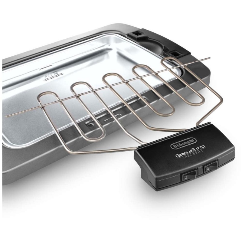 DE LONGHI BQ80X BARBECUE ELETTRICO DA TAVOLO...