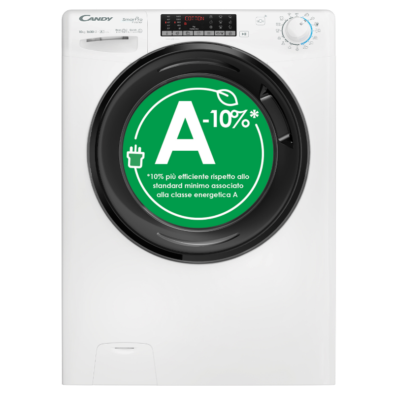 CANDY CSO6106TWMB6/1-S LAVATRICE 10KG 1600 GIRI WIFI VAPORE CLASSE A