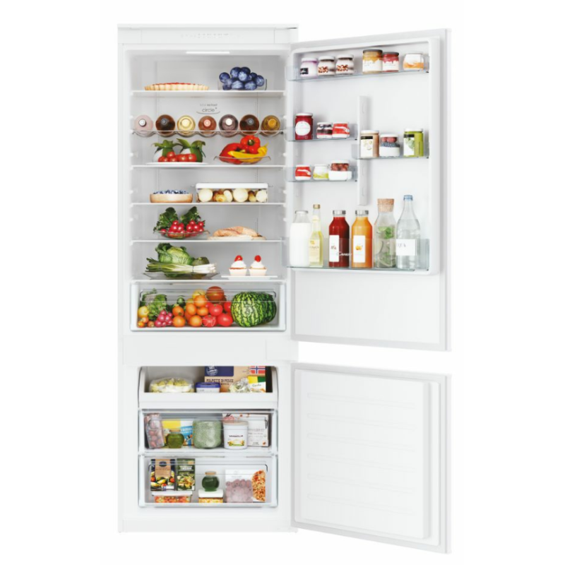 CANDY CBT7719EW FRIGORIFERO COMBINATO DA INCASSO 372LT TOTAL NO FROST WIFI CLASSE E
