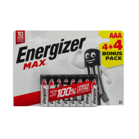 ENERGIZER E301533900 BATTERIE ALCALINE MINISTILO AAA 1,5...