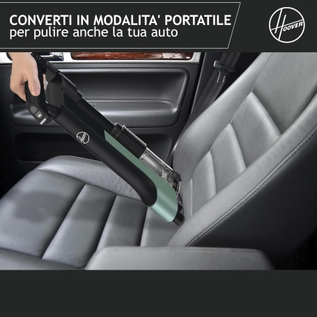 HOOVER HF201P 011 SCOPA ELETTRICA SENZA FILI E SENZA SACCO CAPIENZA 1LT CON LUCE ANIMAL CARE