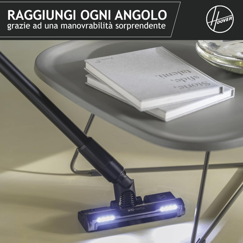 HOOVER HF201P 011 SCOPA ELETTRICA SENZA FILI E...