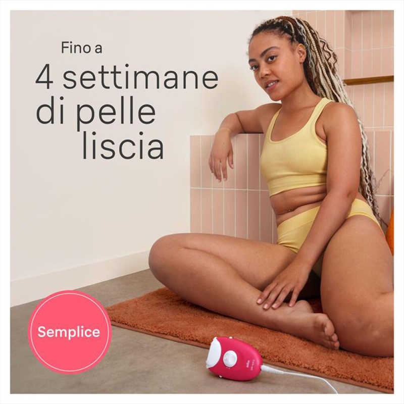 BRAUN SILK-ÉPIL 3 3-000 EPILATORE SERIE 3 CON...