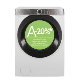 HOOVER H5WPB49AMBC8/1-S LAVATRICE 9 KG 1400 GIRI WIFI ECO...
