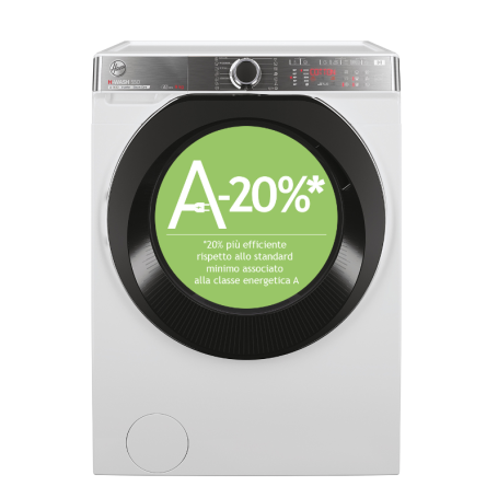 HOOVER H5WPB49AMBC8/1-S LAVATRICE 9 KG 1400 GIRI WIFI ECO DOSER CLASSE A - 20%