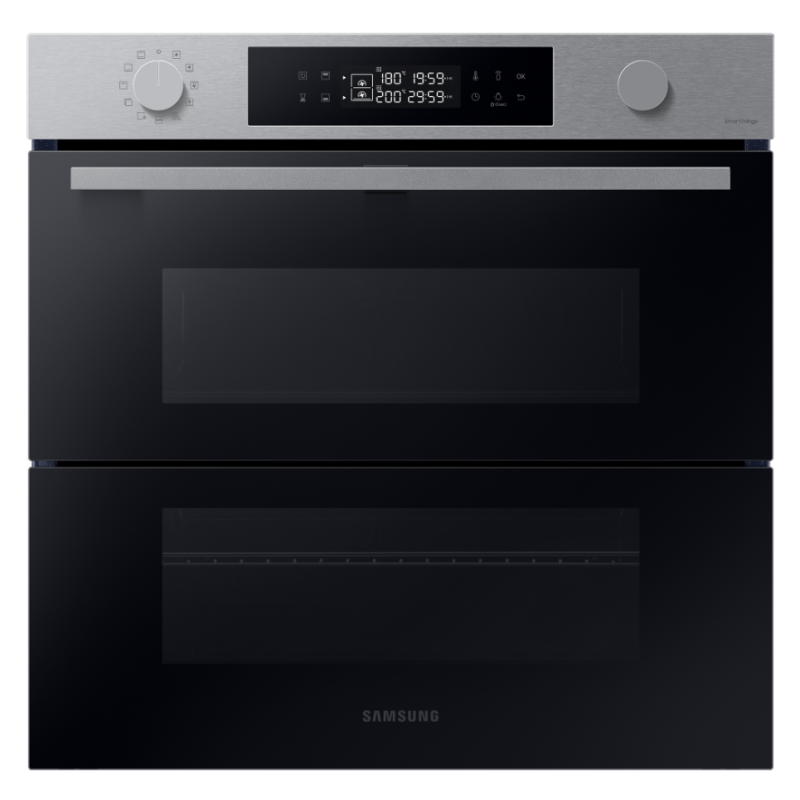 SAMSUNG NV7B4540VBS/U5 FORNO DA INCASSO ELETTRICO VENTILATO DUAL COOK FUNZIONE VAPORE 76LT CLASSE A+ INOX