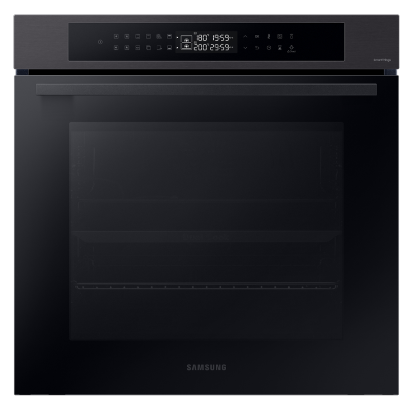 SAMSUNG NV7B4240UBB FORNO DA INCASSO ELETTRICO MULTIFUNZIONE DUAL COOK 76LT CLASSE A+ NERO