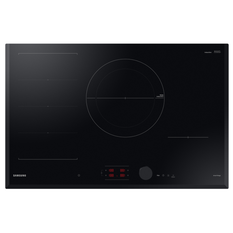 SAMSUNG NZ84C6058KK PIANO COTTURA DA INCASSO A INDUZIONE 80CM 4 ZONE IN VETROCERAMICA NERO