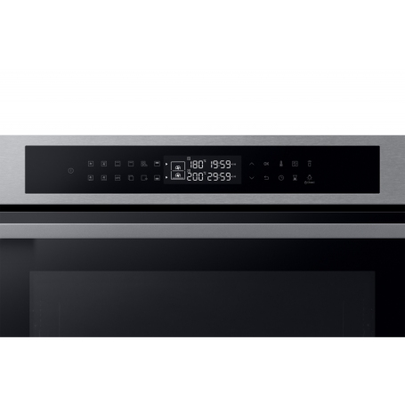 SAMSUNG NV7B4240UBS/U5 FORNO DA INCASSO ELETTRICO DUAL COOK MULTIFUNZIONE 76LT WIFI SONDA CARNE INOX CLASSE A+