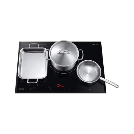 SAMSUNG NZ84C6057KK/U1 PIANO COTTURA DA INCASSO A INDUZIONE SLIM FIT 80CM FLEX ZONE COLORE NERO