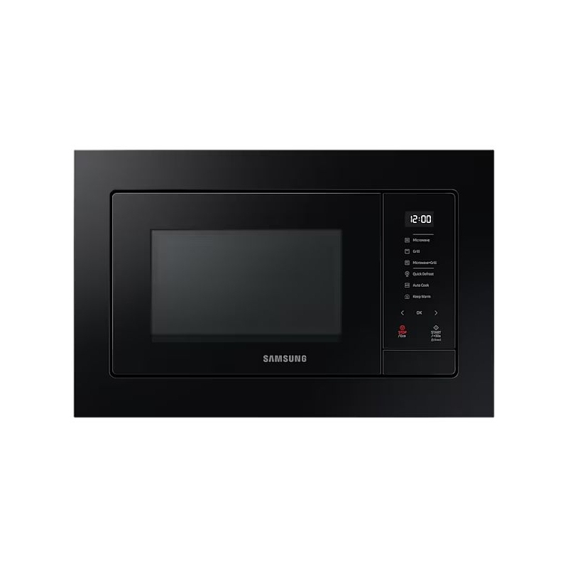 SAMSUNG MG23A7318CK/E1 FORNO A MICROONDE DA INCASSO 23LT CON GRILL COLORE NERO