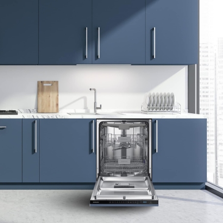 SAMSUNG DW60M6050BB/EG LAVASTOVIGLIE DA INCASSO A SCOMPARSA TOTALE 14 COPERTI CLASSE E