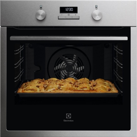 ELECTROLUX KOIGH04X FORNO DA INCASSO ELETTRICO VENTILATO 72LT AQUA CLEANING CLASSE A+ INOX