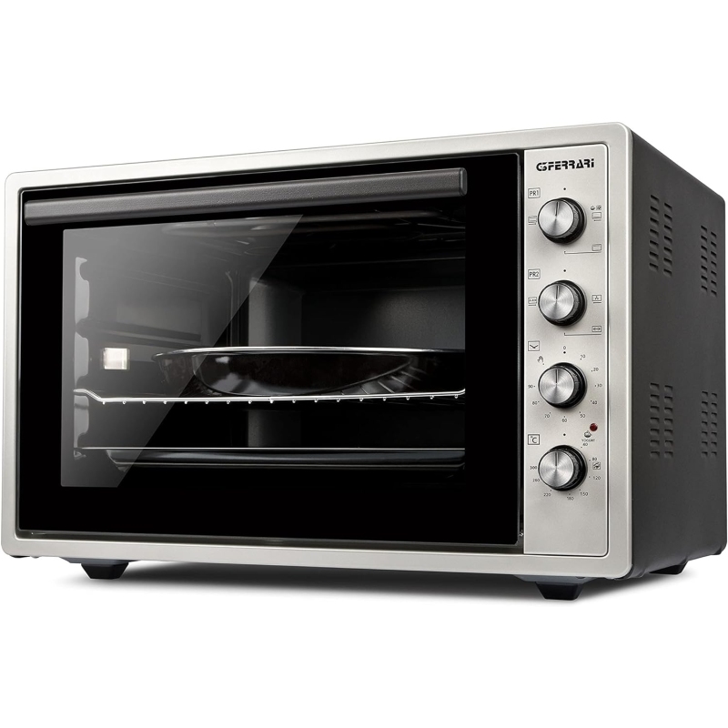G3 FERRARI G10154 ROSTO' 58 FORNETTO ELETTRICO VENTILATO 58LT CON GIRARROSTO INOX