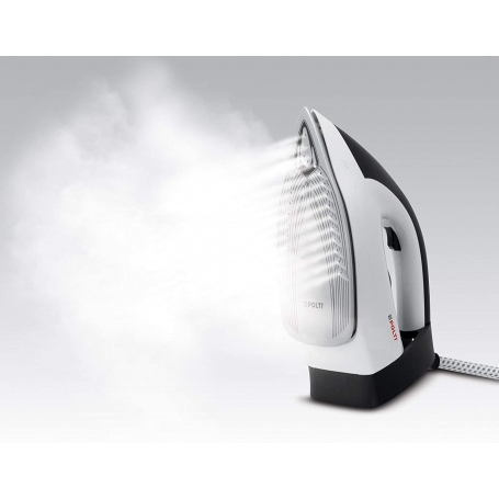 POLTI VS20.20 VAPORELLA SIMPLY FERRO DA STIRO CON CALDAIA 2200W SERBATOIO 1.5 LT COLORE NERO E BIANCO