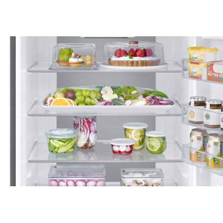 SAMSUNG RB53DG703DS9 FRIGORIFERO COMBINATO 538LT TOTAL NO FROST WIFI INOX CLASSE D