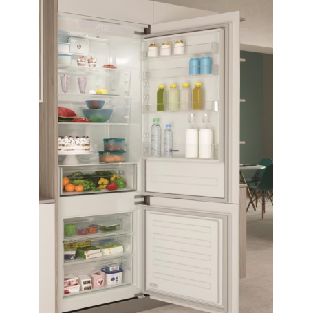 INDESIT IND 402 FRIGORIFERO COMBINATO DA INCASSO 70CM 400LT VENTILATO LOW FROST CLASSE E - IND402