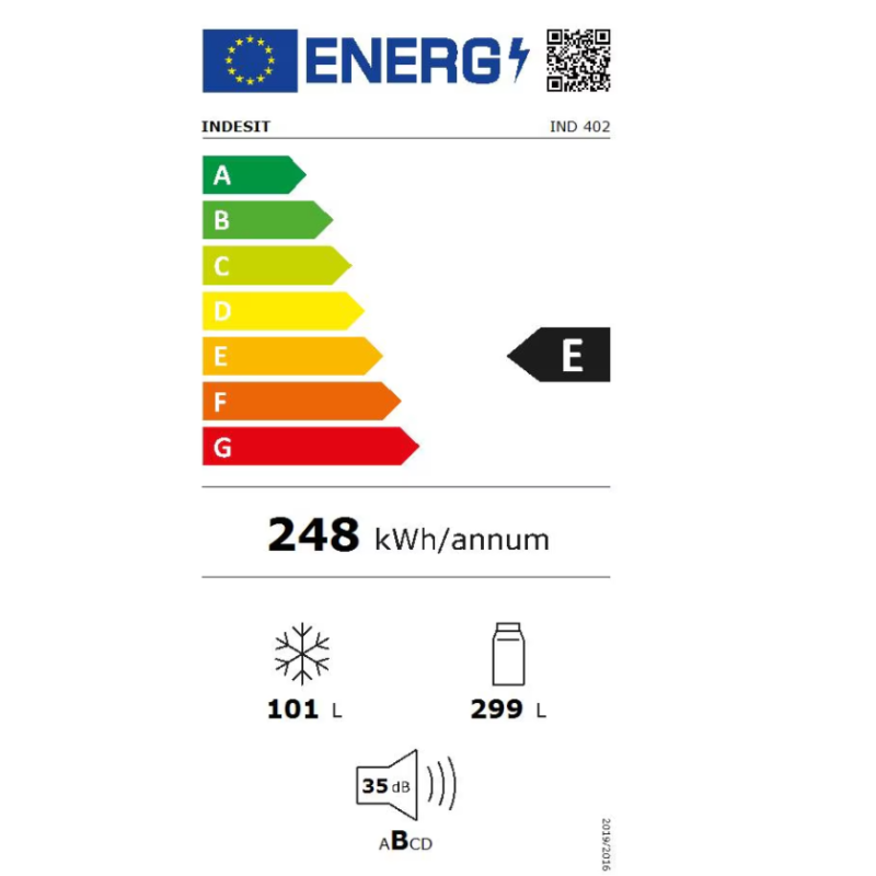 INDESIT IND 402 FRIGORIFERO COMBINATO DA...