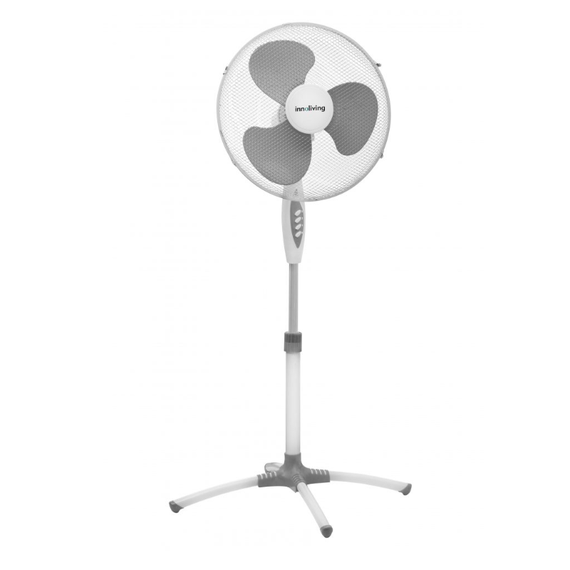 INNOLIVING INN-503 VENTILATORE A PIANTANA 40 CM DI DIAMETRO COLORE BIANCO