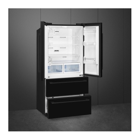 SMEG FQ55FNDF FRIGORIFERO 4 PORTE 539 LT TOTAL NO FROST CLASSE F NERO