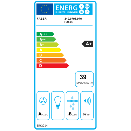 FABER GALILEO LINEAR F830 PIANO COTTURA A INDUZIONE CON CAPPA INTEGRATA 4 ZONE DI COTTURA COLORE NERO - 340.0708.970