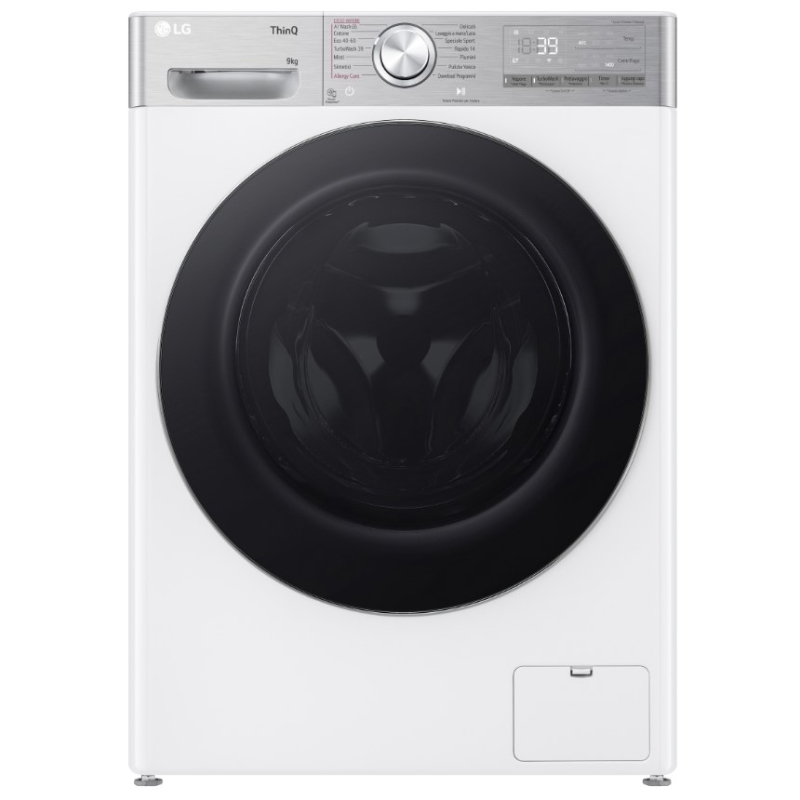OUTLET LG O-F4R9009TPWC LAVATRICE 9KG 1400 GIRI VAPORE AI DD MOTORE INVERTER CLASSE A - CON DIFETTI
