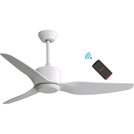 BIMAR VSP1320 VENTILATORE DA SOFFITTO CON WIFI TIMER E TELECOMANDO COLORE BIANCO
