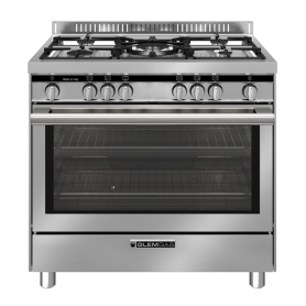 GLEM GAS ST965VI CUCINA 90X60CM 5 BRUCIATORI A GAS FORNO...