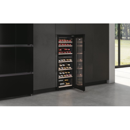 HAIER HWS77GDAU1 CANTINETTA VINO 77 BOTTIGLIE WIFI CLASSE G COLORE NERO