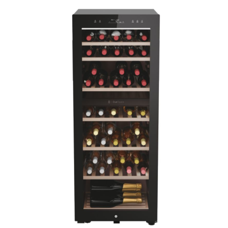 HAIER HWS77GDAU1 CANTINETTA VINO 77 BOTTIGLIE WIFI CLASSE G COLORE NERO