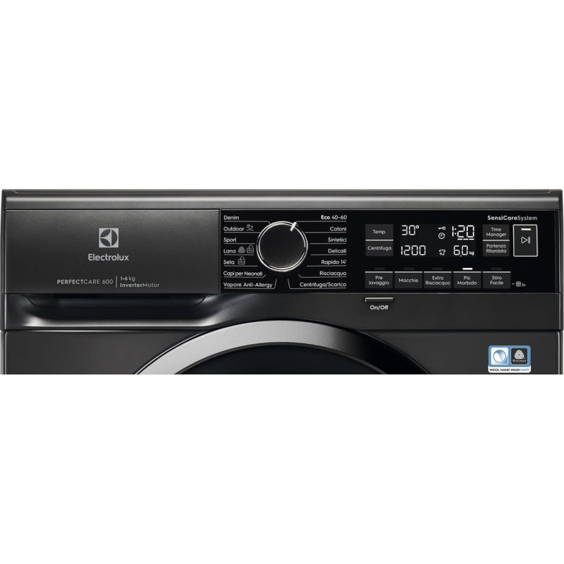 ELECTROLUX EW6S306BL LAVATRICE 6KG SLIM 38CM...