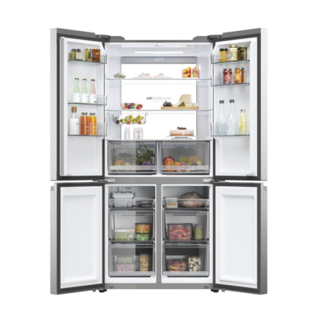 HAIER HCR79F19ENMM FRIGORIFERO 4 PORTE CUBE 90 646LT NO FROST CLASSE E INOX