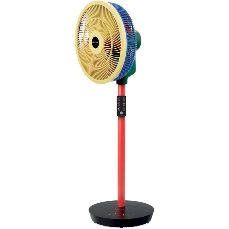 MACOM COLOUR/FAN VENTILATORE A PIANTANA SUPER SILENZIOSO MULTICOLOR