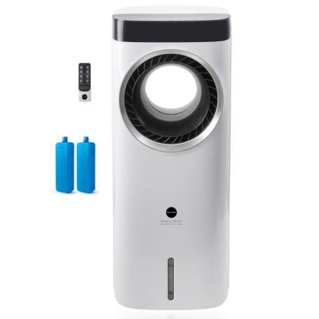 MACOM BLADELESS CYCLONE VENTILATORE E RAFFRESCATORE CON TELECOMANDO