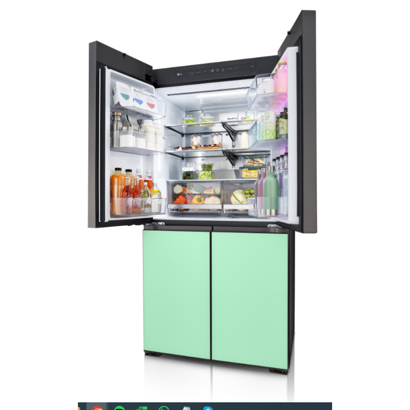 LG GMV960NNME FRIGORIFERO 4 PORTE INSTAVIEW...