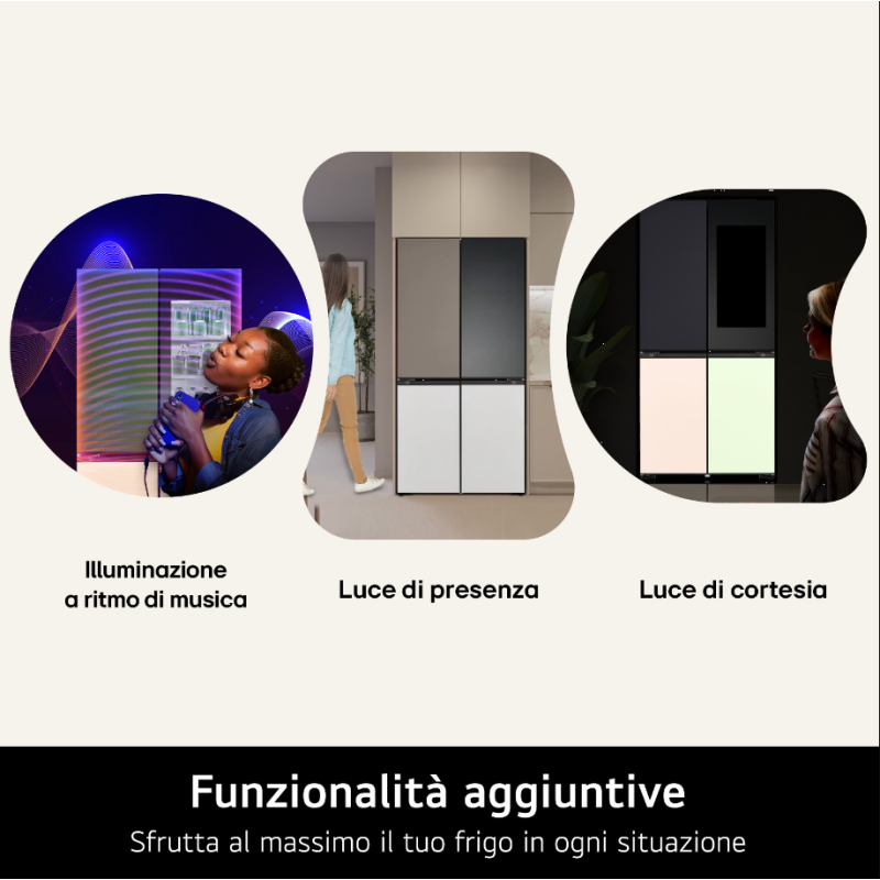 LG GMV960NNME FRIGORIFERO 4 PORTE INSTAVIEW...