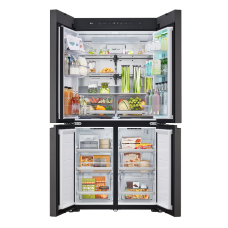 LG GMV960NNME FRIGORIFERO 4 PORTE INSTAVIEW MOODUP 617LT NO FROST WIFI CLASSE E COLORE PERSONALIZZABILE