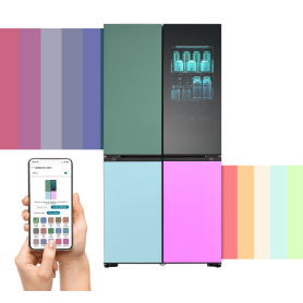 LG GMV960NNME FRIGORIFERO 4 PORTE INSTAVIEW MOODUP 617LT...