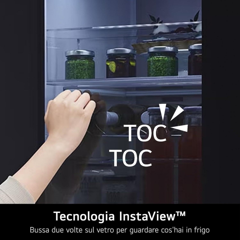 LG GMG960EVJE FRIGORIFERO 4 PORTE INSTAVIEW...