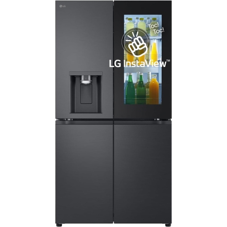 LG GMG960EVJE FRIGORIFERO 4 PORTE INSTAVIEW 638LT NO FROST WIFI CLASSE E COLORE NERO