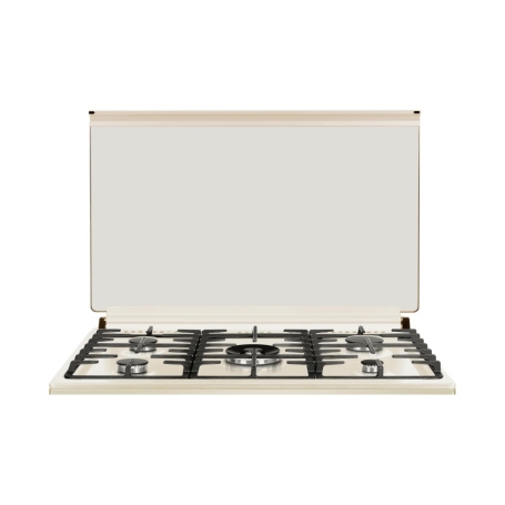 LAREL L90GR CUCINA 90X60 5 FUOCHI A GAS FORNO A GAS COLORE CREMA
