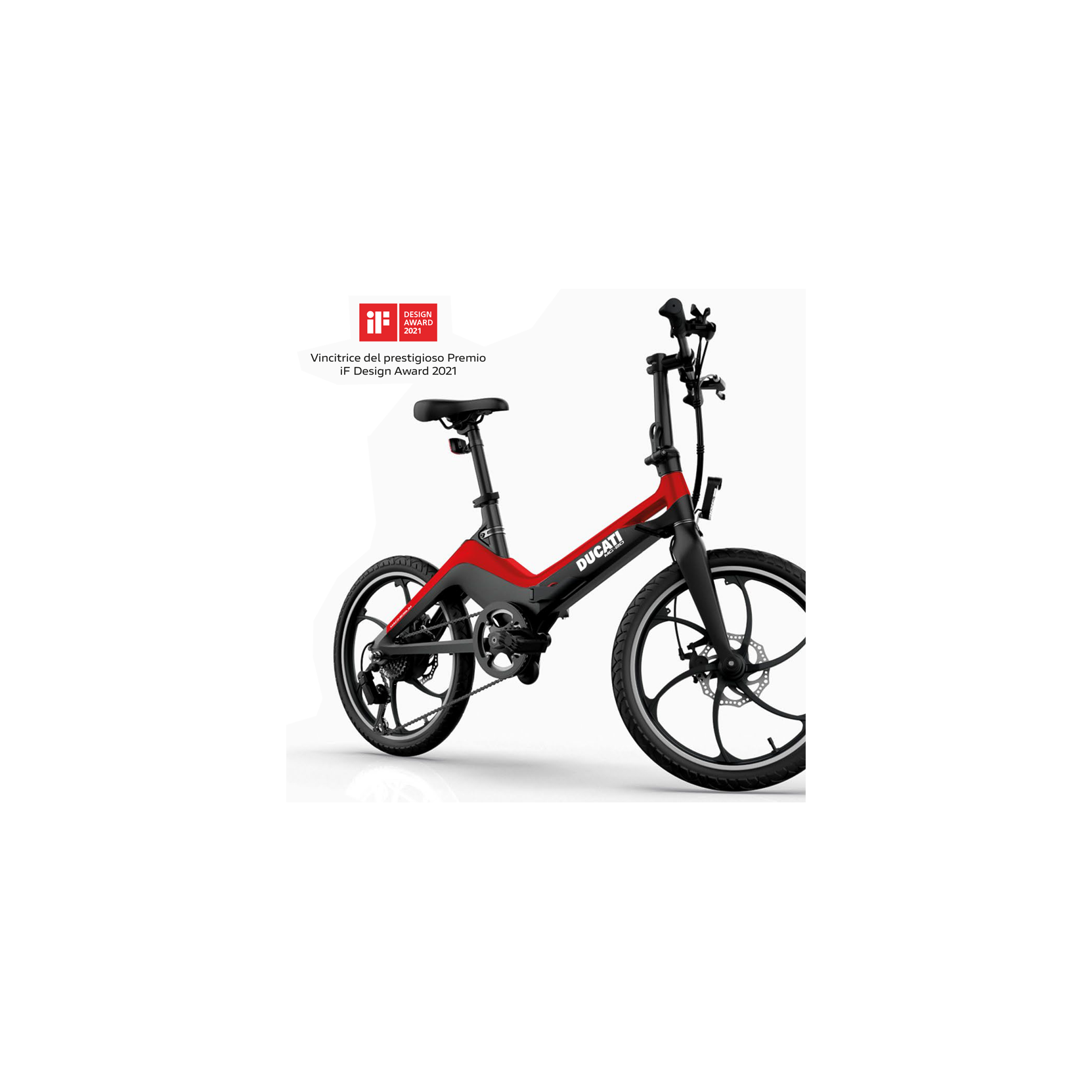 Mountain Bike Bici Elettrica Ducati Pieghevole Pedalata Assistita
