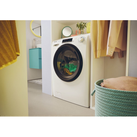 CANDY SMART PRO CSO4474TWMB6 LAVATRICE SLIM 45CM 7 KG 1400 GIRI WIFI VAPORE CLASSE A