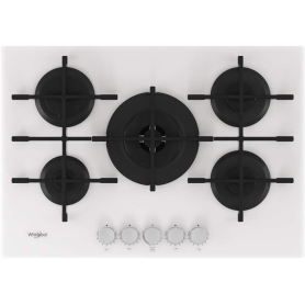 WHIRLPOOL GOWL 758/WH PIANO COTTURA 75CM 5 FUOCHI A GAS...