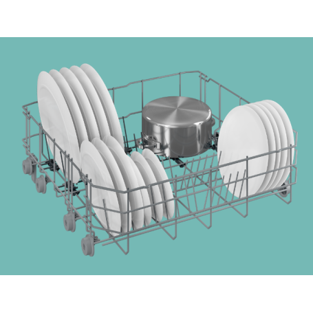 BEKO BDSN15422X LAVASTOVIGLIE DA INCASSO A SCOMPARSA PARZIALE 14 COPERTI CLASSE D