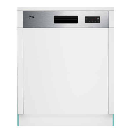 BEKO BDSN15422X LAVASTOVIGLIE DA INCASSO A SCOMPARSA PARZIALE 14 COPERTI CLASSE D